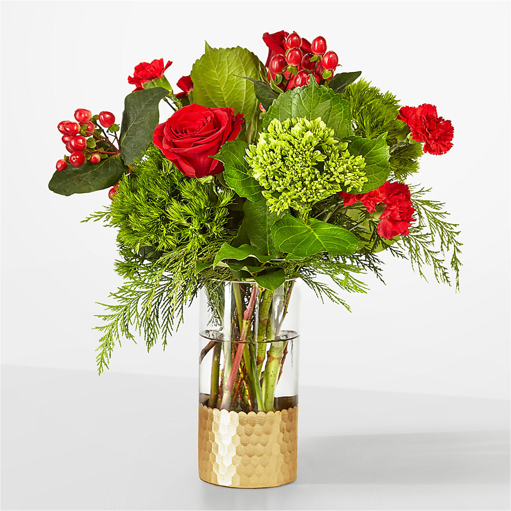 Plaid Throw Bouquet – Gladrich Florist Shoppe, Punta Gorda FL