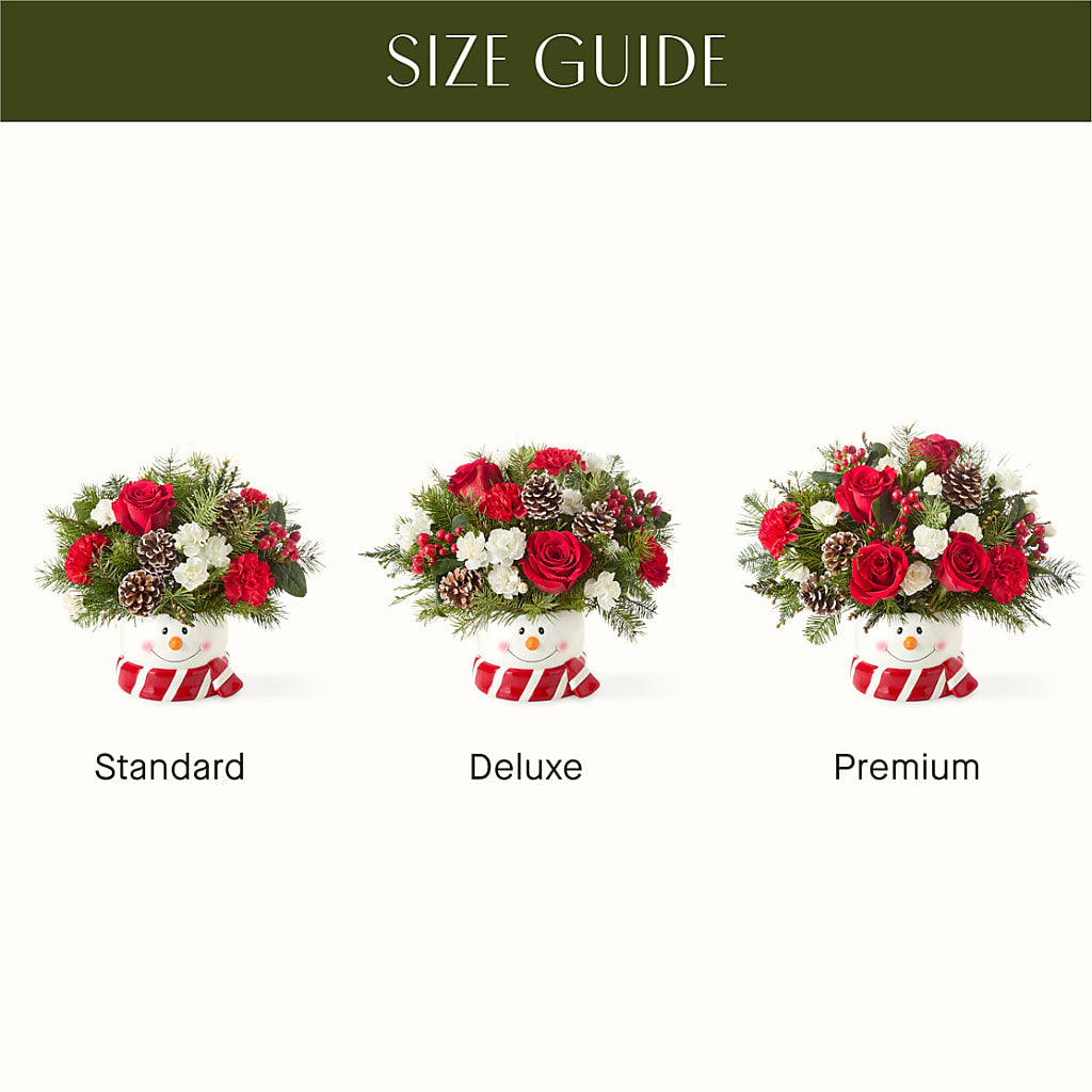 Jolly Snowman Bouquet – Gladrich Florist Shoppe, Punta Gorda FL