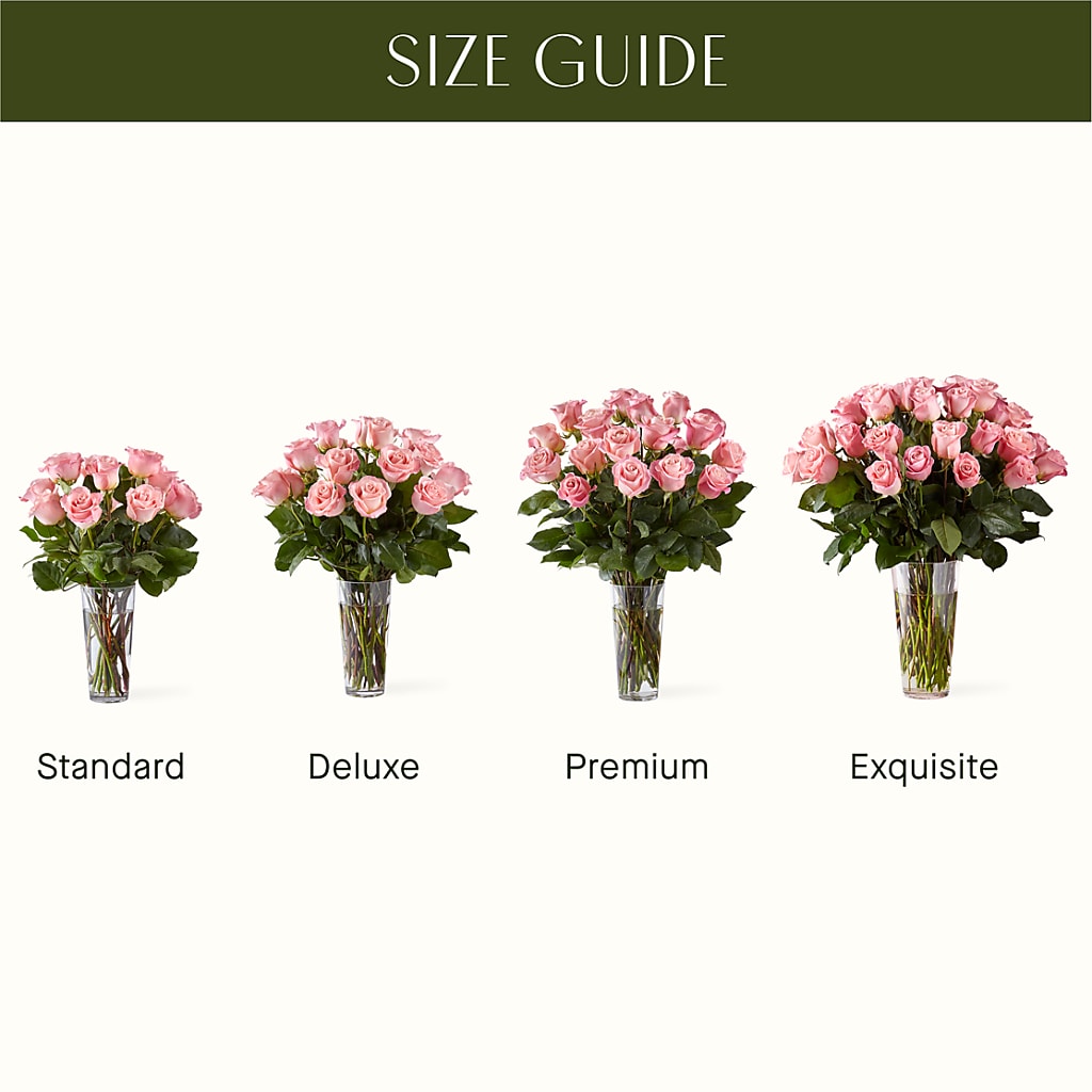 Long Stem Pink Rose Bouquet – Gladrich Florist Shoppe, Punta Gorda FL