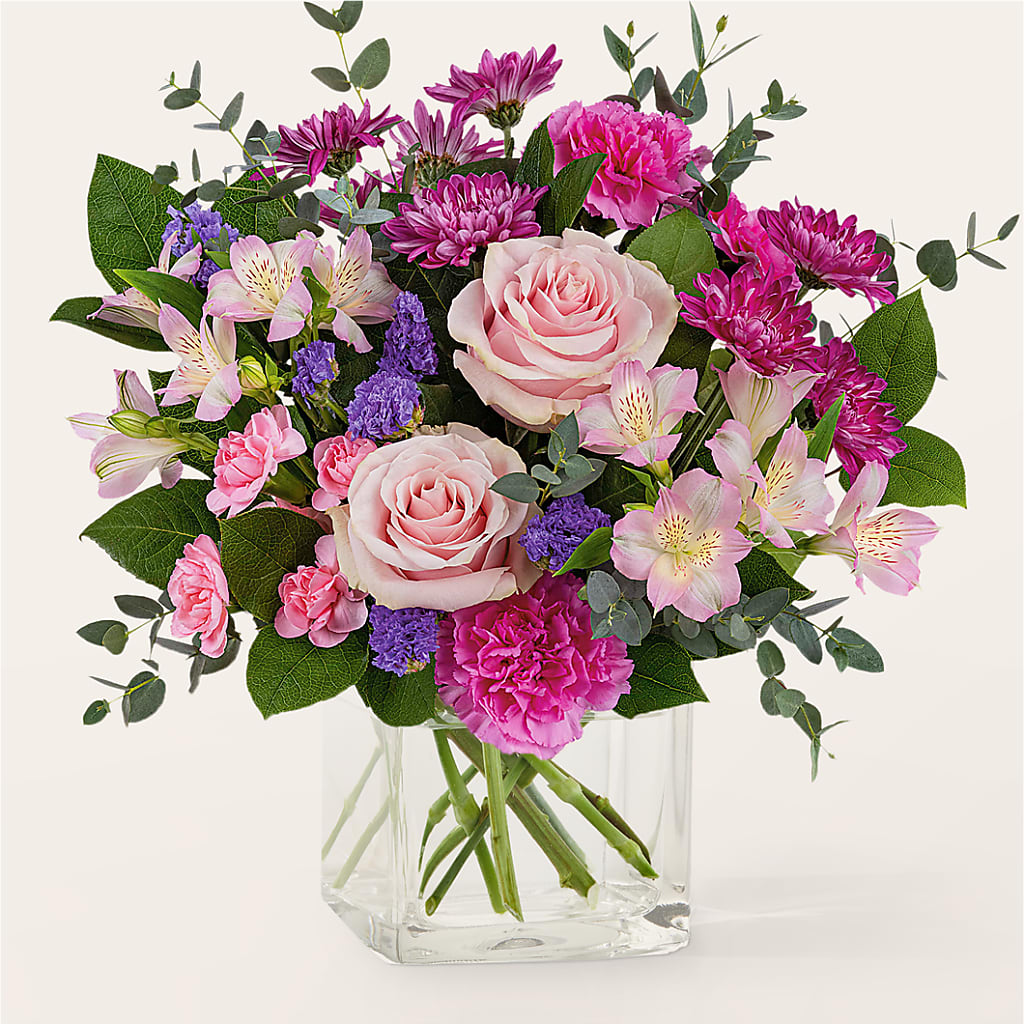 Rosy Radiance Bouquet – Gladrich Florist Shoppe, Punta Gorda FL