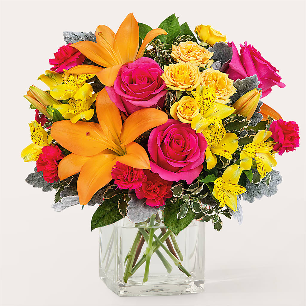 To the Tropics Bouquet – Gladrich Florist Shoppe, Punta Gorda FL