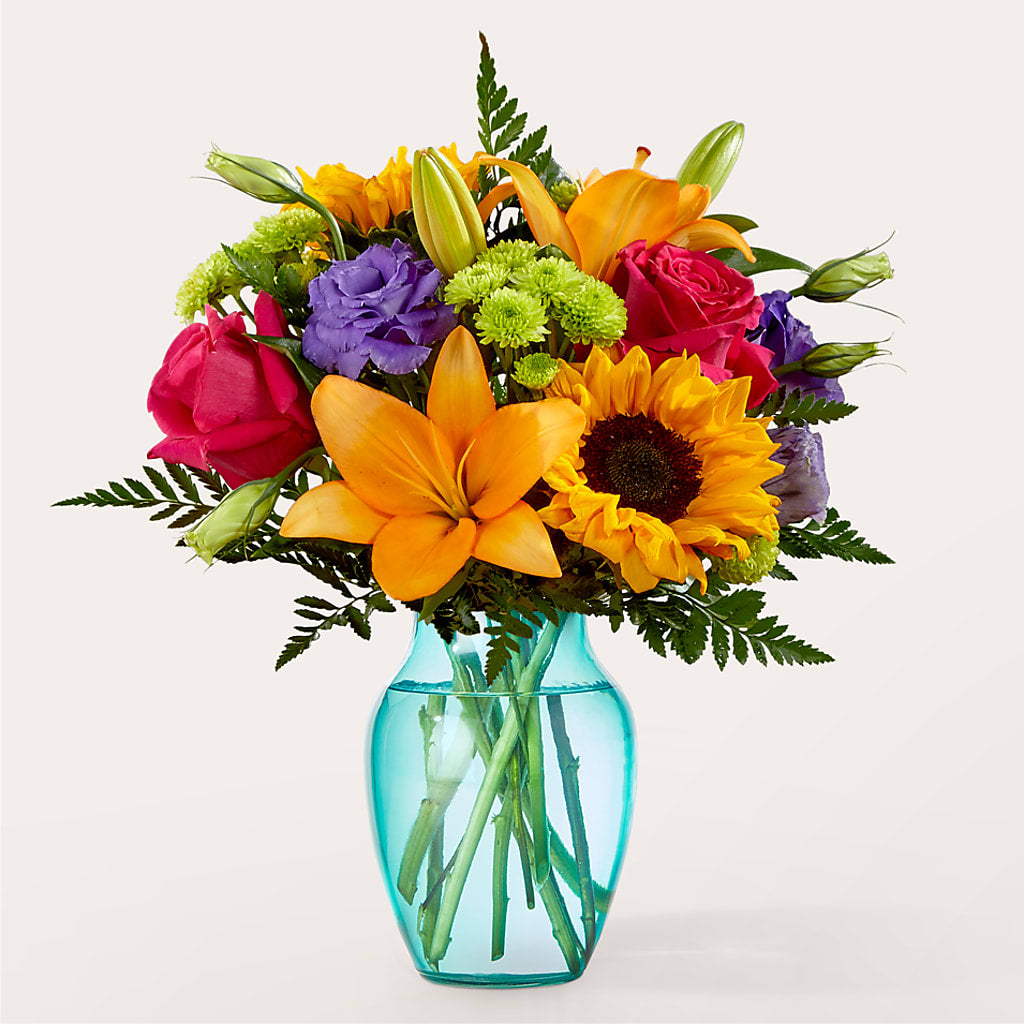 Double Rainbow Bouquet – Gladrich Florist Shoppe, Punta Gorda FL