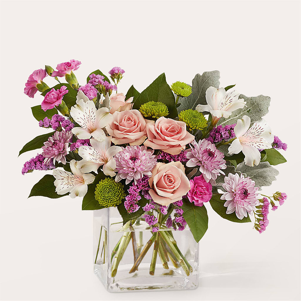 Pink Suede Bouquet – Gladrich Florist Shoppe, Punta Gorda FL