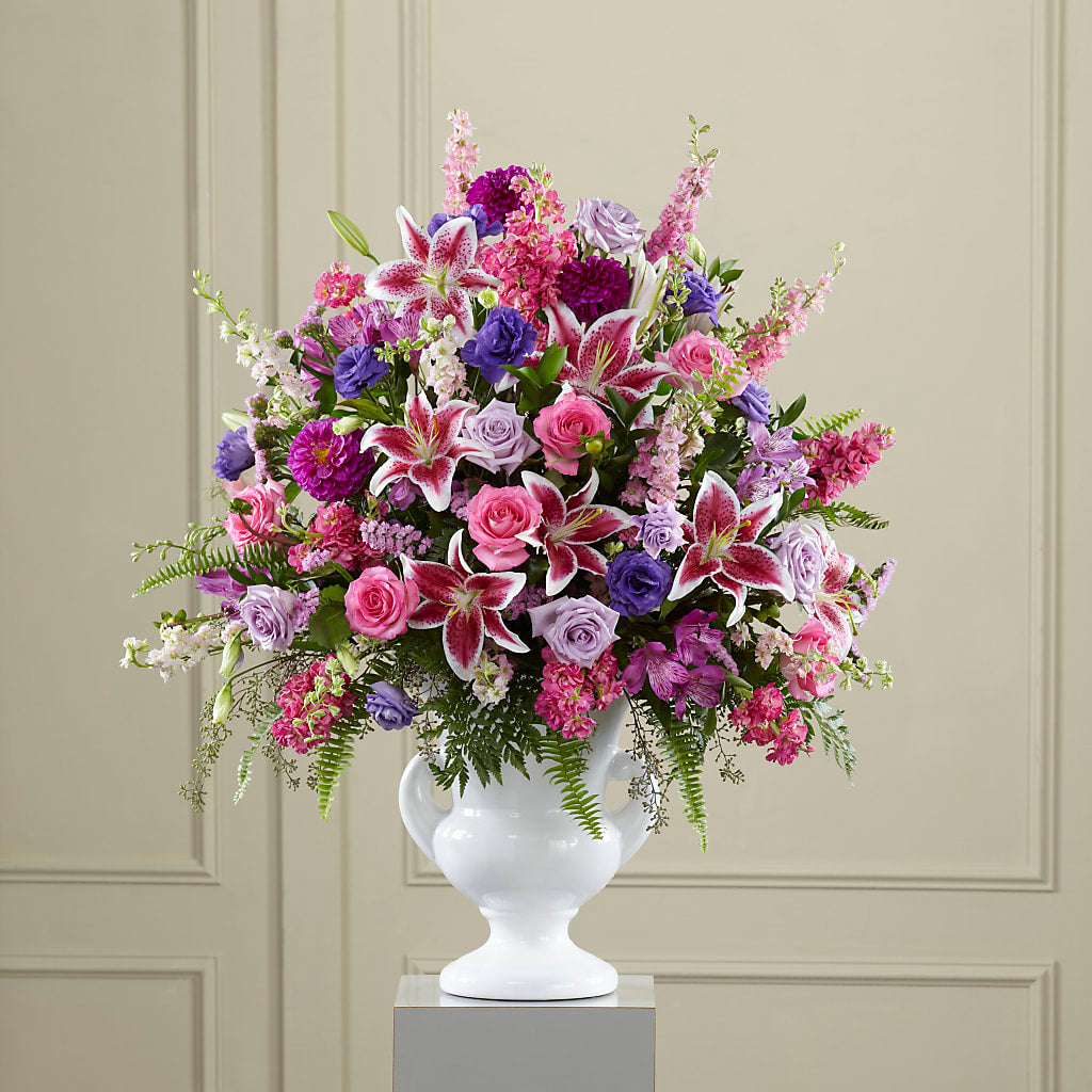 Peaceful Tribute Arrangement – Gladrich Florist Shoppe, Punta Gorda FL