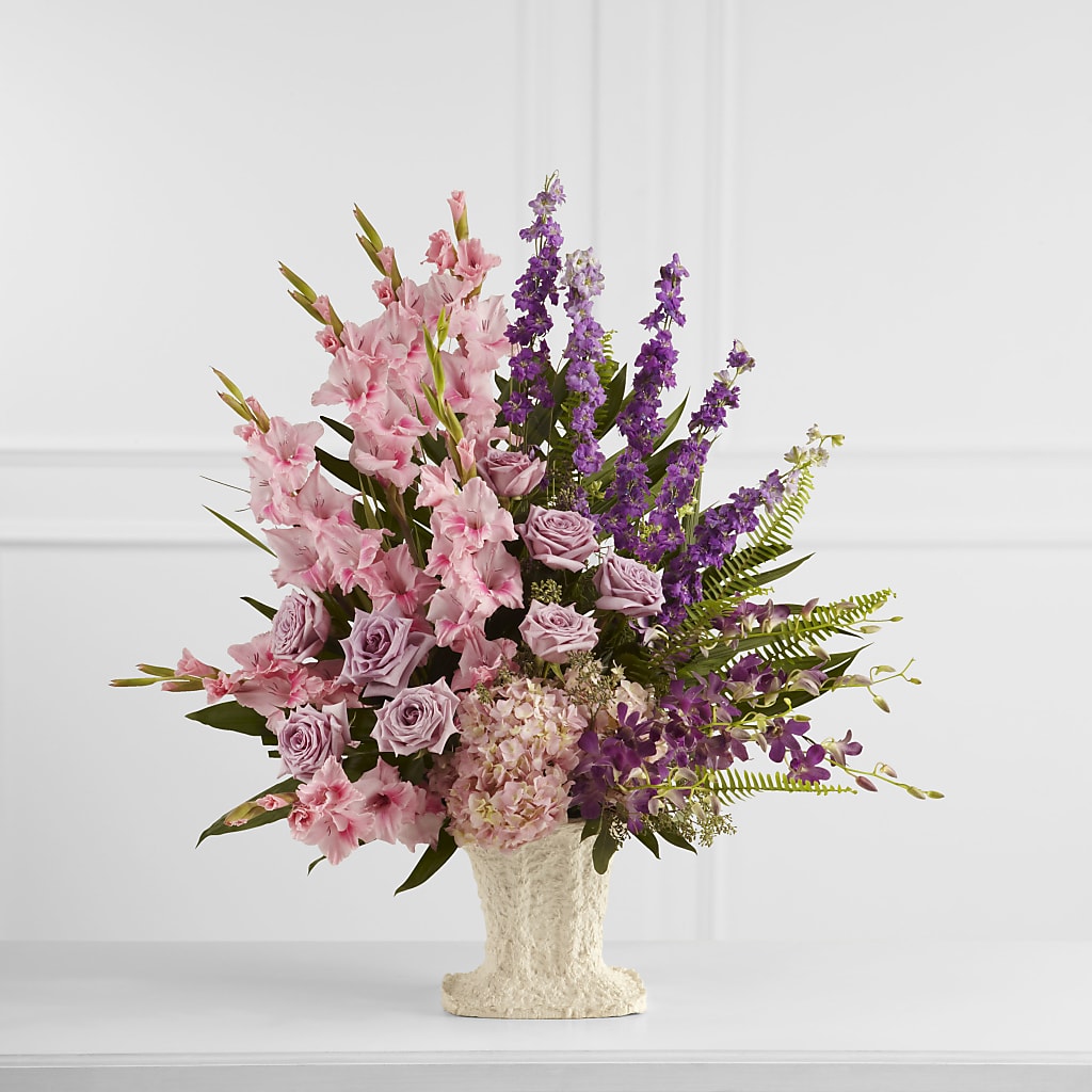 Flowing Garden Arrangement – Gladrich Florist Shoppe, Punta Gorda FL