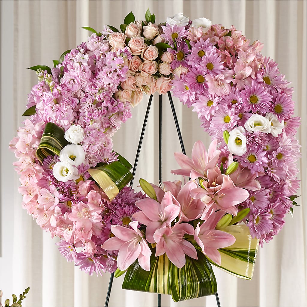 Gift of Warmth Wreath – Gladrich Florist Shoppe, Punta Gorda FL