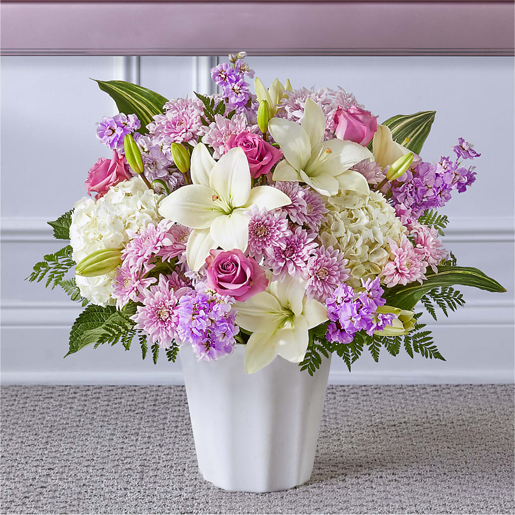 Heaven Sent Floor Basket – Gladrich Florist Shoppe, Punta Gorda FL