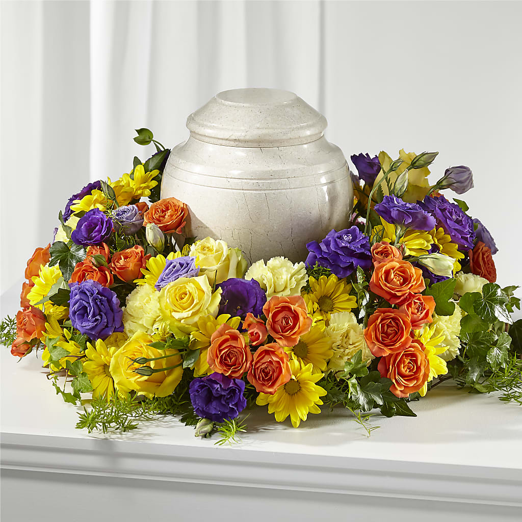 Blossoms of Remembrance Cremation Adornment – Gladrich Florist Shoppe, Punta Gorda FL