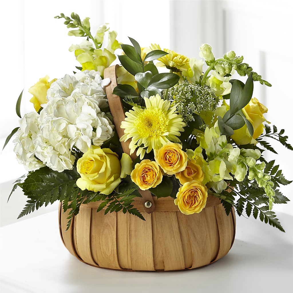 Rustic Remembrance Basket – Gladrich Florist Shoppe, Punta Gorda FL