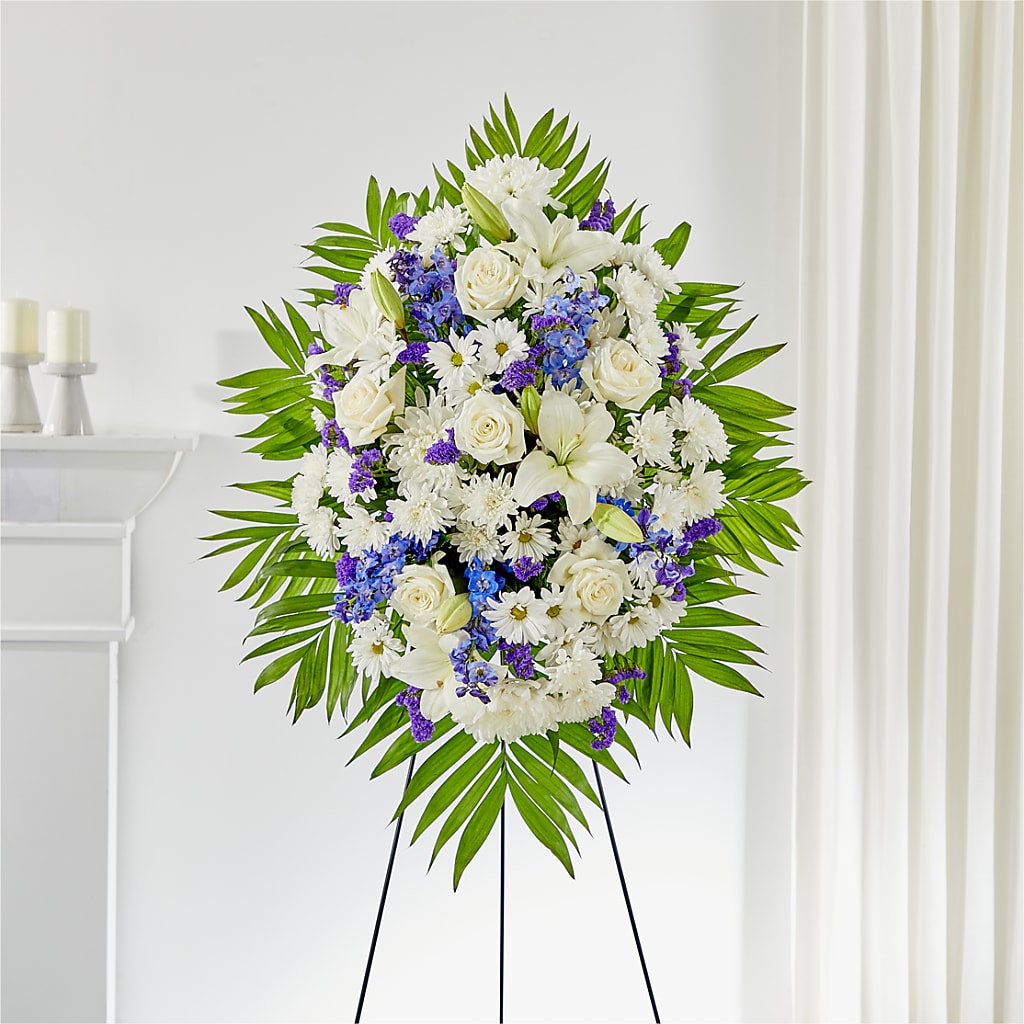 At Rest Standing Spray – Gladrich Florist Shoppe, Punta Gorda FL