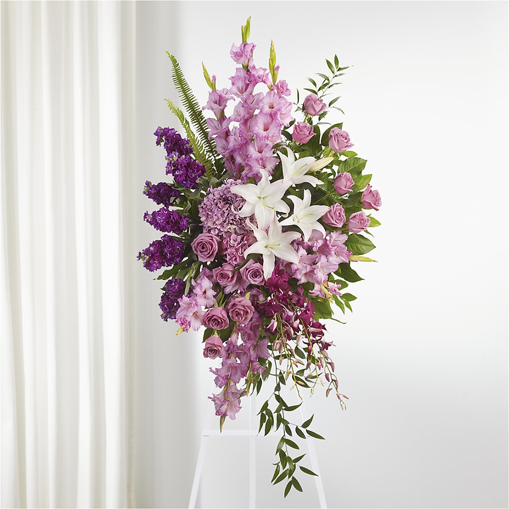 Never Alone Standing Spray – Gladrich Florist Shoppe, Punta Gorda FL