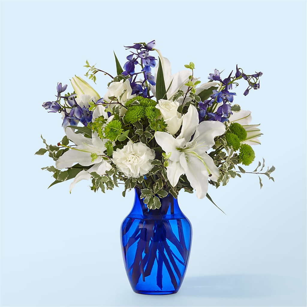 Santorini Bouquet – Gladrich Florist Shoppe, Punta Gorda FL