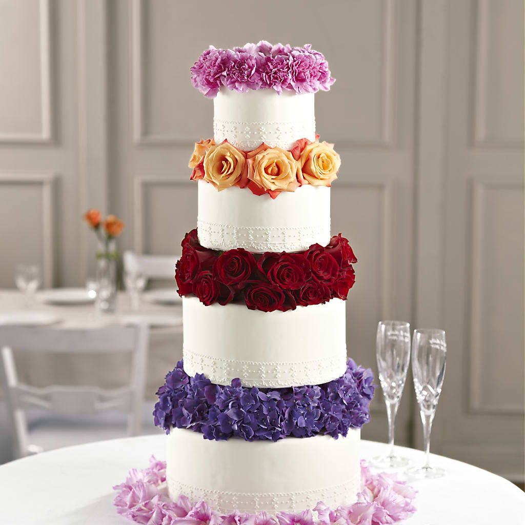 Infinite Love Cake Décor – Gladrich Florist Shoppe, Punta Gorda FL