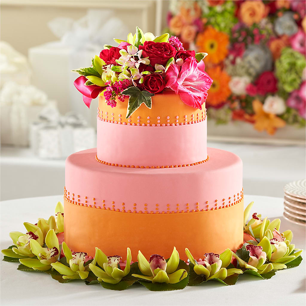 Sweet Citrus Cake Decor – Gladrich Florist Shoppe, Punta Gorda FL