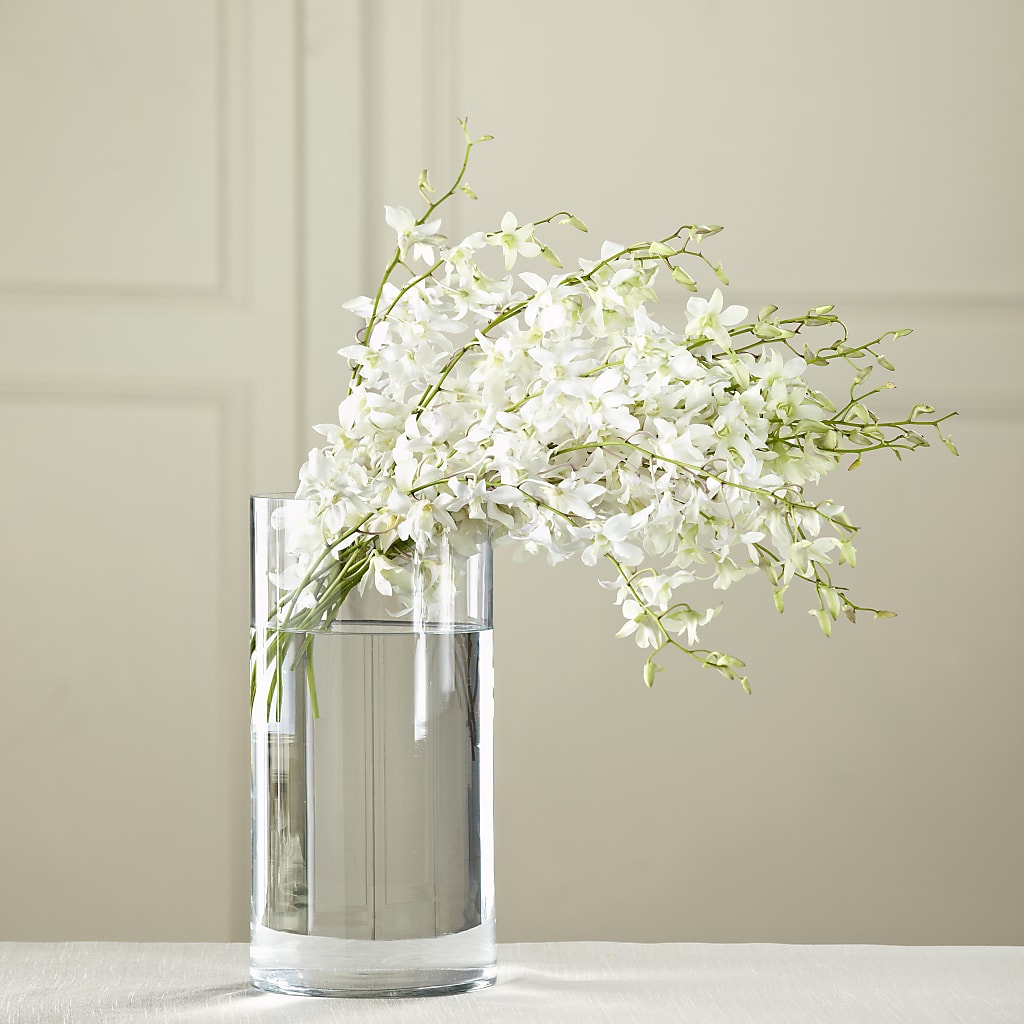 White Dendrobium Bouquet – Gladrich Florist Shoppe, Punta Gorda FL