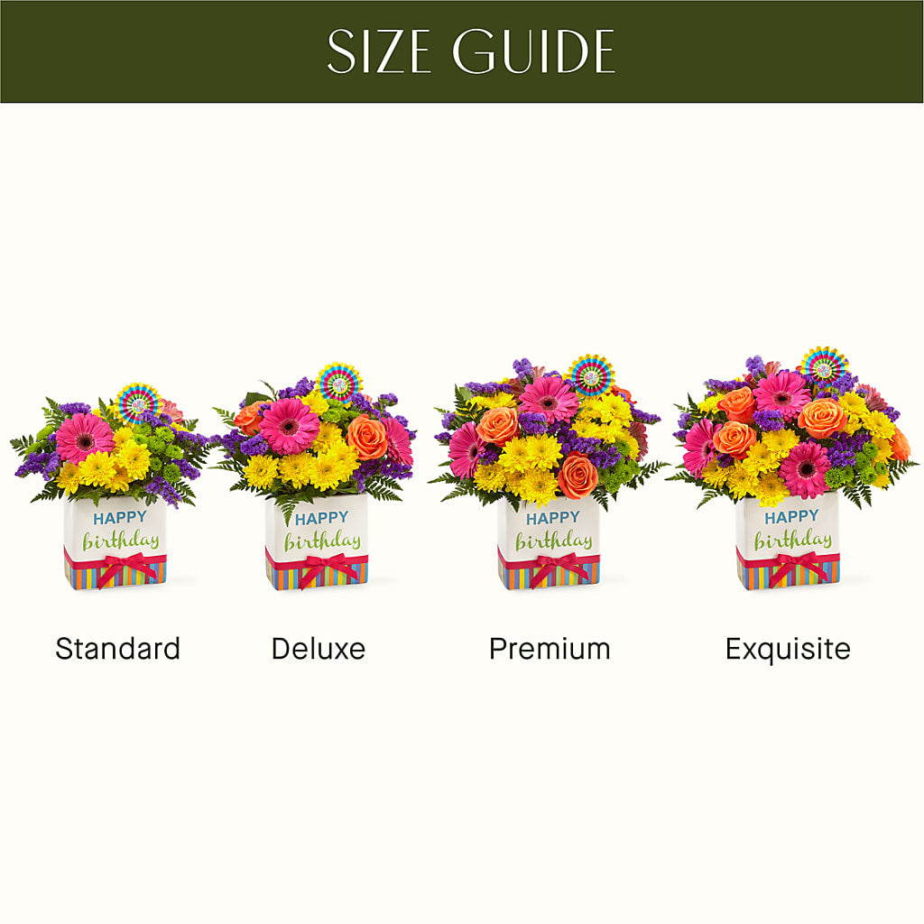 Birthday Brights Bouquet –  Gladrich Florist Shoppe, Punta Gorda FL