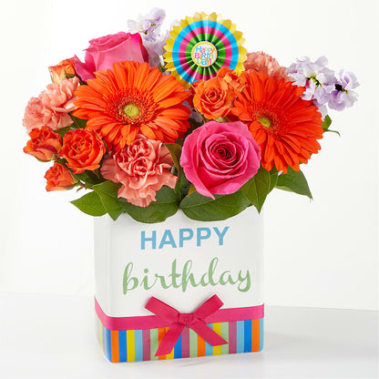 Birthday Surprise Bouquet –  Gladrich Florist Shoppe, Punta Gorda FL