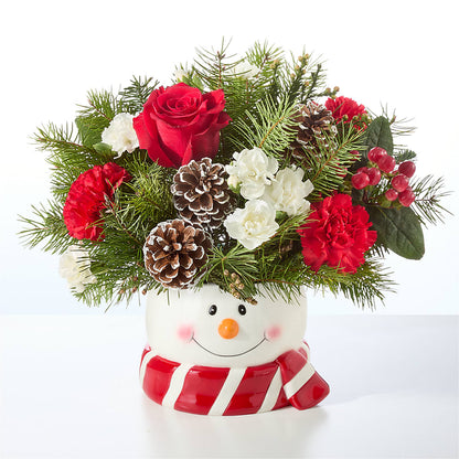 Jolly Snowman Bouquet –  Gladrich Florist Shoppe, Punta Gorda FL