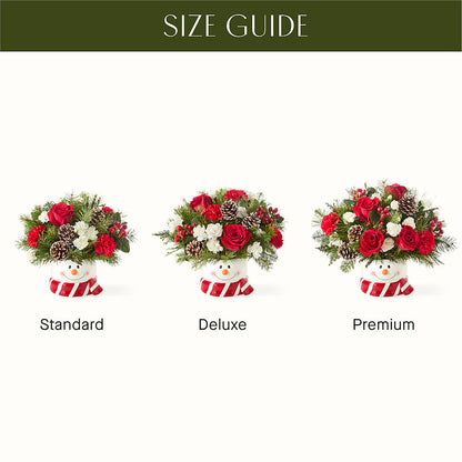 Jolly Snowman Bouquet –  Gladrich Florist Shoppe, Punta Gorda FL