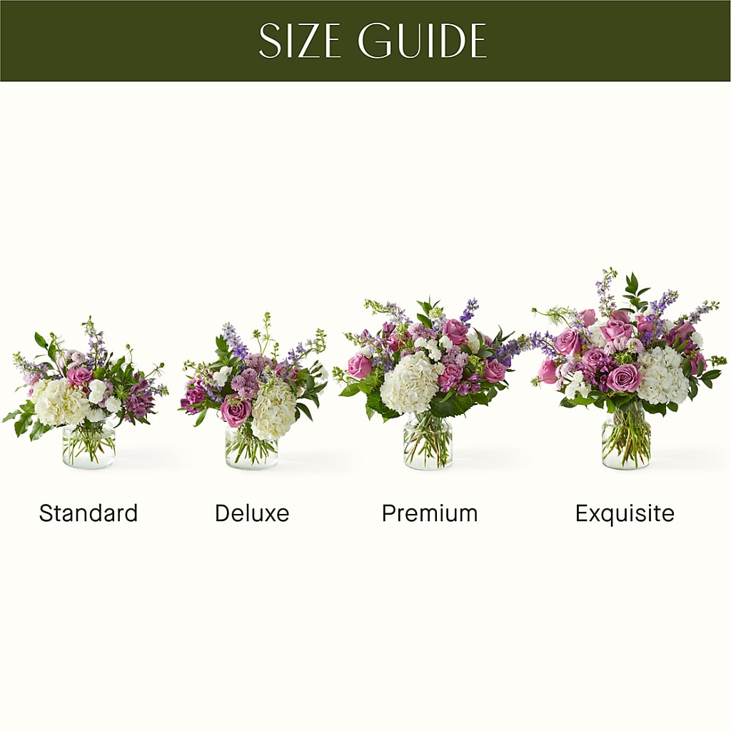 Violet Caress Bouquet –  Gladrich Florist Shoppe, Punta Gorda FL