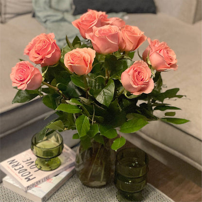 Long Stem Pink Rose Bouquet –  Gladrich Florist Shoppe, Punta Gorda FL