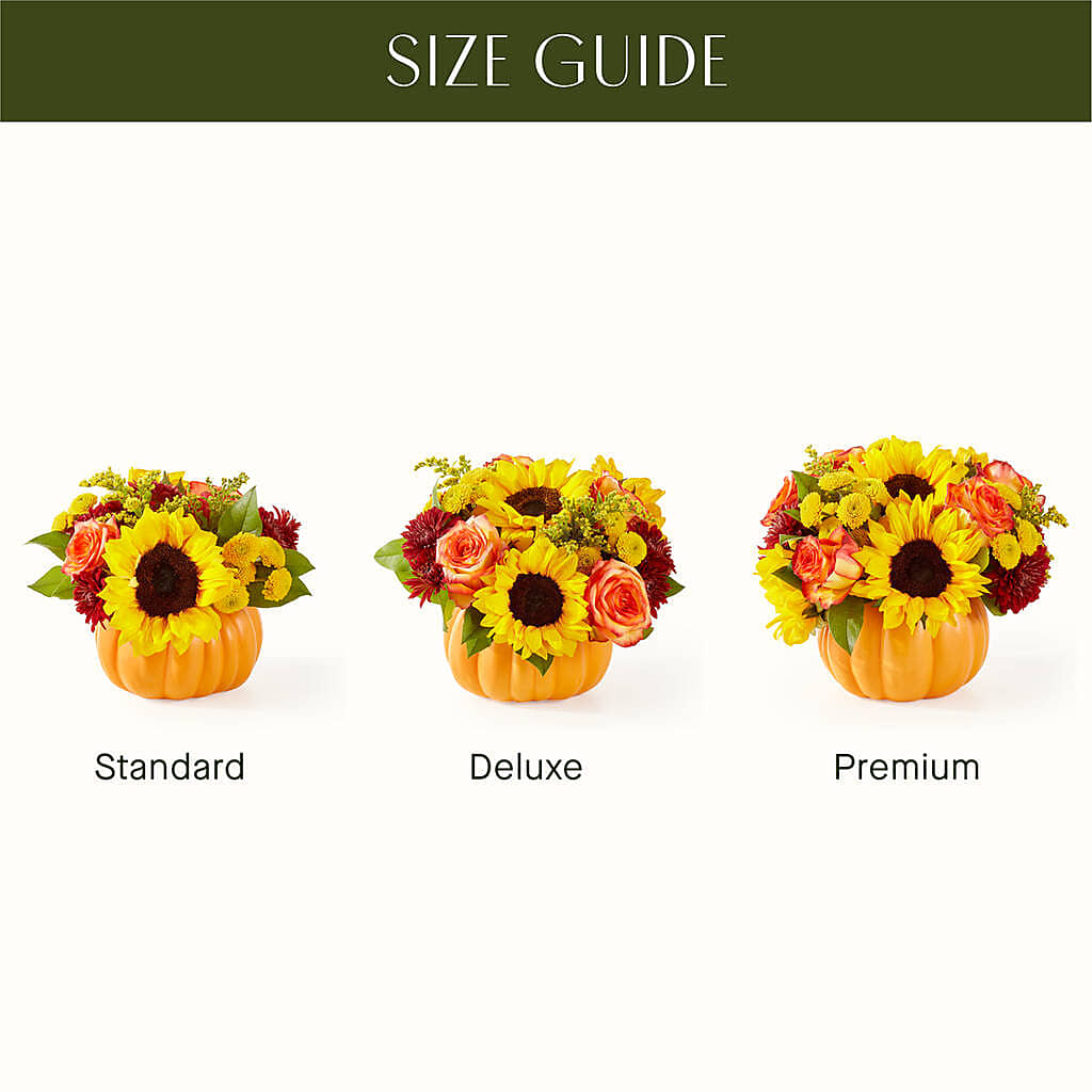 Golden Gourd Pumpkin Bouquet –  Gladrich Florist Shoppe, Punta Gorda FL