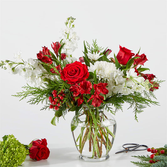 Merry Moment Bouquet – A Florist Original –  Gladrich Florist Shoppe, Punta Gorda FL