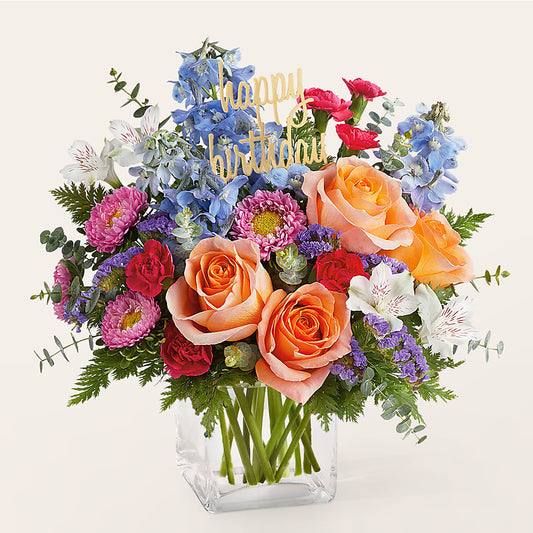 Birthday Bash Bouquet –  Gladrich Florist Shoppe, Punta Gorda FL