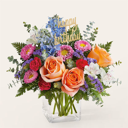 Birthday Bash Bouquet –  Gladrich Florist Shoppe, Punta Gorda FL