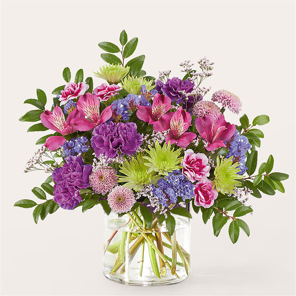 Glass Half Full Bouquet –  Gladrich Florist Shoppe, Punta Gorda FL