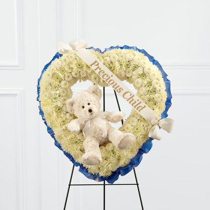 Precious Child Standing Heart –  Gladrich Florist Shoppe, Punta Gorda FL