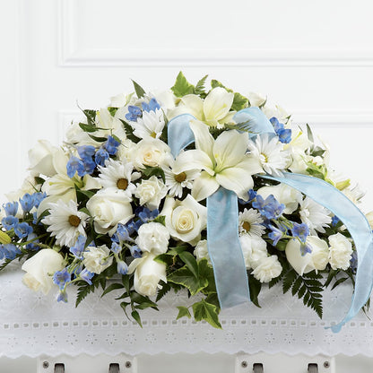 Tender Treasure Casket Spray –  Gladrich Florist Shoppe, Punta Gorda FL