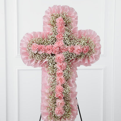Angel's Cross Easel –  Gladrich Florist Shoppe, Punta Gorda FL