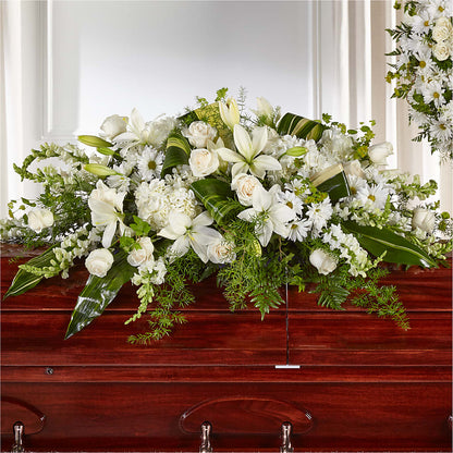 Abundance Casket Spray –  Gladrich Florist Shoppe, Punta Gorda FL