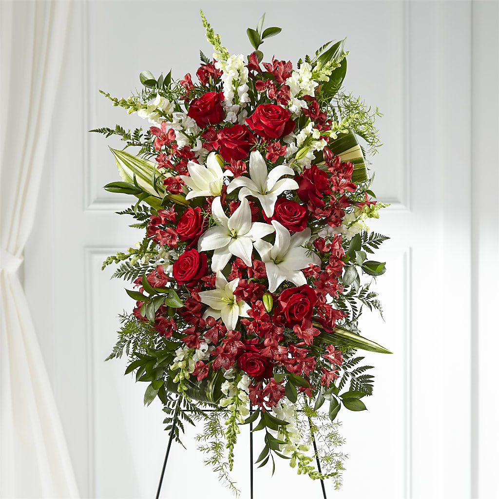 Everlasting Memory Standing Spray –  Gladrich Florist Shoppe, Punta Gorda FL
