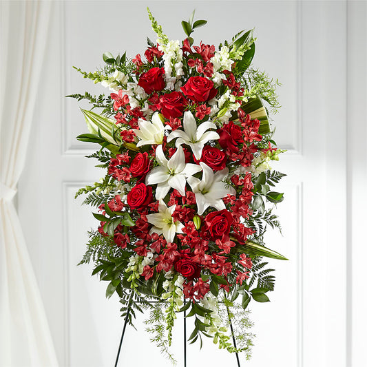 Everlasting Memory Standing Spray –  Gladrich Florist Shoppe, Punta Gorda FL