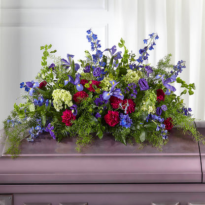 Always Treasured Casket Spray –  Gladrich Florist Shoppe, Punta Gorda FL