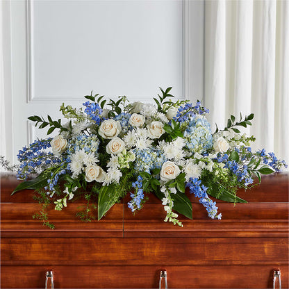 Timeless Essence Casket Spray –  Gladrich Florist Shoppe, Punta Gorda FL