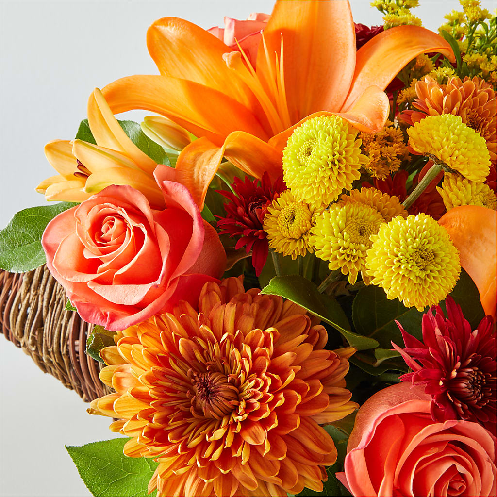 Bouquet of Blessings Cornucopia –  Gladrich Florist Shoppe, Punta Gorda FL