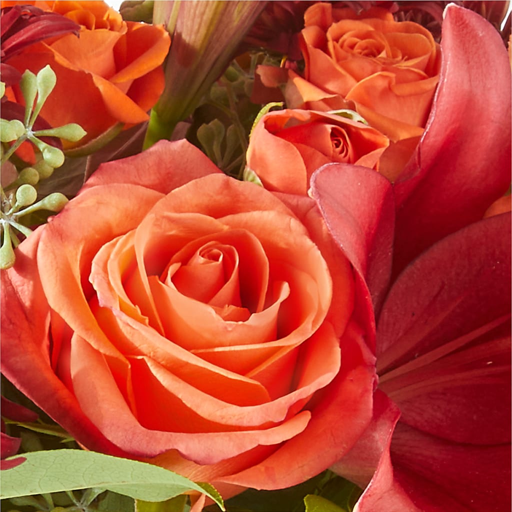 Crimson Leaves Bouquet –  Gladrich Florist Shoppe, Punta Gorda FL