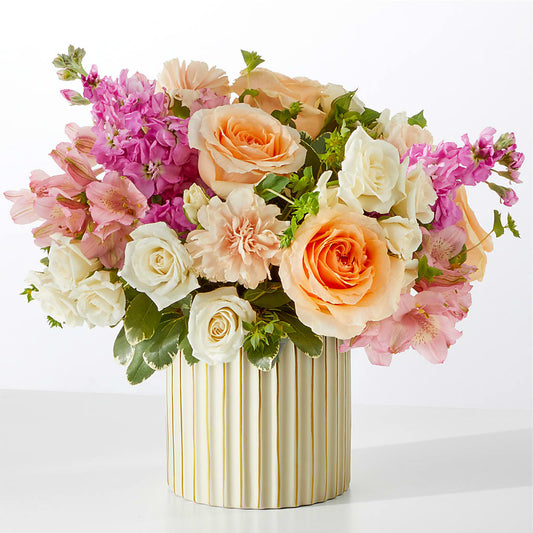 Paradise Bouquet with Ivory Vase –  Gladrich Florist Shoppe, Punta Gorda FL
