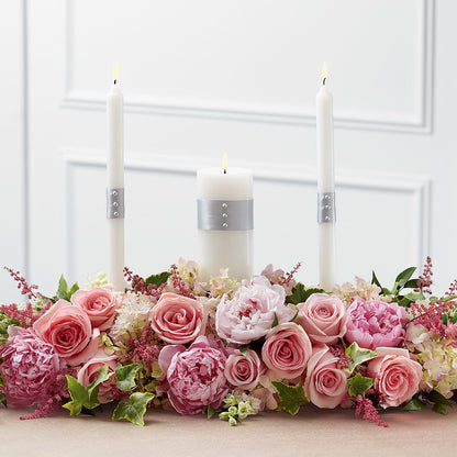 Worldwide Romance Unity Candle Arrangement –  Gladrich Florist Shoppe, Punta Gorda FL