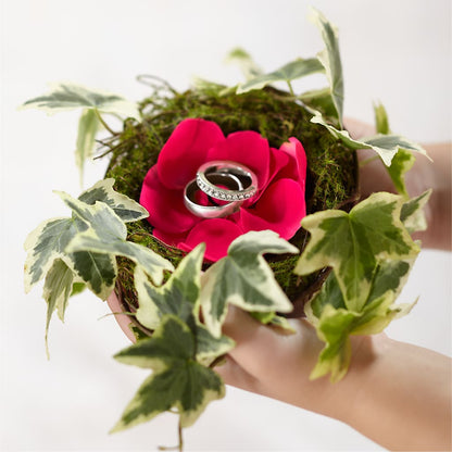 Lila Rose Ring Nest –  Gladrich Florist Shoppe, Punta Gorda FL