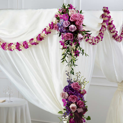 Color & Light Chuppah Decor –  Gladrich Florist Shoppe, Punta Gorda FL