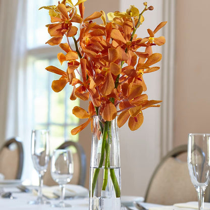 Orange Mokara Bud Vase –  Gladrich Florist Shoppe, Punta Gorda FL