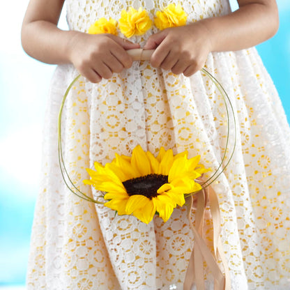 Sweet Sunshine Flower Girl Bouquet –  Gladrich Florist Shoppe, Punta Gorda FL